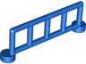Duplo Fence 1 x 6 x 1 1/2 Railing with 5 Posts