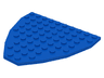 Wedge, Plate 9 x 10 (Boat Bow Plate)