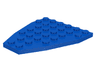Wedge, Plate 7 x 6 without Stud Notches (Boat Bow Plate)