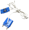 Electric, Train Track Contact Base with Wire (97 cm) and Connector with Cap