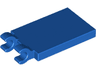 Tile, Modified 2 x 3 with 2 Open O Clips