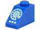 Slope 45 2 x 1 with White Rotary Phone Dial and Buttons Pattern