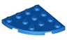 Plate, Round Corner 4 x 4
