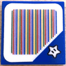 Tile 2 x 2 with Super Mario Scanner Code Super Star Block Pattern (Sticker) - Sets 30389 / 71367 / 71377 / 71383 / 71388 / 71400 / 71419 / 71435 / 71437 / 71441