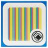 Tile 2 x 2 with Super Mario Scanner Code Dorrie Pattern (Sticker) - Set 71432