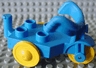 Duplo Tricycle with 4 Studs and Yellow Wheels