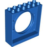 Duplo Ball Tube Exit Brick 2 x 6 x 5 with Round Doorway