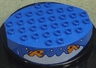 Duplo Base 8 x 6 with Round Bottom and Fish Pattern