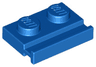 Plate, Modified 1 x 2 with Door Rail