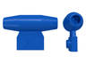 Engine, Smooth Small, 1 x 2 Side Plate with Axle Holders