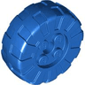 Wheel Hard Plastic, Treaded 36mm D. with 4 Studs