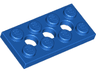 Technic, Plate 2 x 4 with 3 Holes