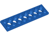 Technic, Plate 2 x 8 with 7 Holes