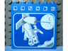 Brick 1 x 6 x 5 with LL2079 Floating Astronaut Pattern