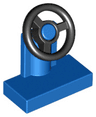 Vehicle, Steering Stand 1 x 2 with Black Steering Wheel