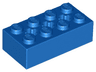 Technic, Brick 2 x 4 with 3 Axle Holes