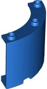 Cylinder Quarter 4 x 4 x 3