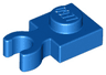 Plate, Modified 1 x 1 with Open O Clip Thick (Vertical Grip)