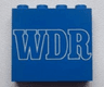 Panel 1 x 4 x 3 - Solid Studs with 'WDR' Pattern