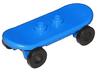 Minifigure, Utensil Skateboard Deck with Black Wheels (42511 / 2496)