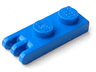 Hinge Plate 1 x 2 with 3 Fingers on End - Solid Studs