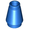 Cone 1 x 1 with Top Groove