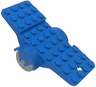 Fabuland Airplane Base 10 x 4 with Light Gray Wheels