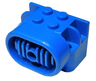 Fabuland Airplane Motor / Engine Block, Technic Pin Hole