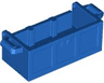 Container, Treasure Chest Bottom with Slots in Back