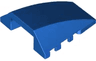 Wedge 4 x 4 Triple Curved No Studs