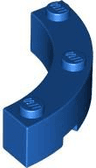 Brick, Round Corner 4 x 4 Macaroni with 3 Studs