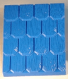 Duplo Roof Sloped 30 4 x 4 with Shingles Profile and Medium Blue Base