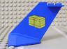 Tail Wedge with Yellow Cargo Boxes Pattern (6377)