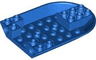 Aircraft Fuselage Forward Bottom Curved 6 x 8 with 2 Holes and 2 Pin Holes