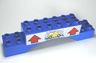 Duplo, Brick 2 x 10 x 2 Arch with Car Wash and Arrows Pattern