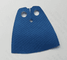 Minifigure Cape Cloth, Standard - Traditional Starched Fabric - 4.0cm Height