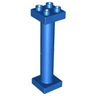 Duplo Support Column 2 x 2 x 6 Round with Open Latticed Back