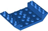 Slope, Inverted 45 6 x 4 Double with 4 x 4 Cutout and 3 Holes