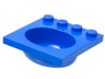 Container, Sink 4 x 4 with Elliptical Basin