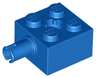 Brick, Modified 2 x 2 with Pin and Axle Hole