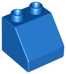 Duplo, Brick 2 x 2 x 1 1/2 Slope 45