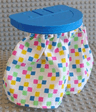 Duplo, Furniture Shower Plate 6 x 5 with Cloth Shower Curtains