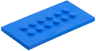 Plate, Modified 4 x 8 with Studs in Center