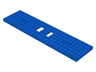 Train Base 6 x 24 with 3 Round Holes Each End