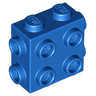 Brick, Modified 1 x 2 x 1 2/3 with Studs on Side and Ends
