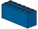 Brick, Modified 2 x 6 x 2 Weight - Bottom Openings, Center Seam on Ends