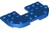 Plate, Round 4 x 8 x 2/3, Raised 2 x 8 and 2 x 2 Cutout