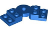 Plate, Modified 2 x 6 x 2/3 Bent