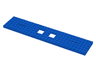 Train Base 6 x 28 with 3 Round Holes Each End and 2 x 2 Cutouts