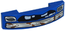 Slope, Curved 4 x 1 x 2/3 Double with Black Mouth with White Teeth and Bumper with Mud Splotches Pattern